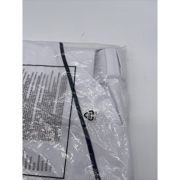 Easton Prowess Piped Softball Baseball Pants White Navy Womens Size L - Picture 8 of 12